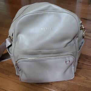 Fawn Design Gray Baby Bag with Adjustable Straps